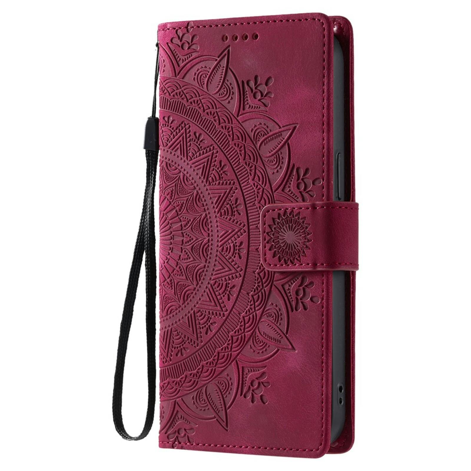 Comfycase Samsung Galaxy S26 Ultra Mandala Bookcase Roze
