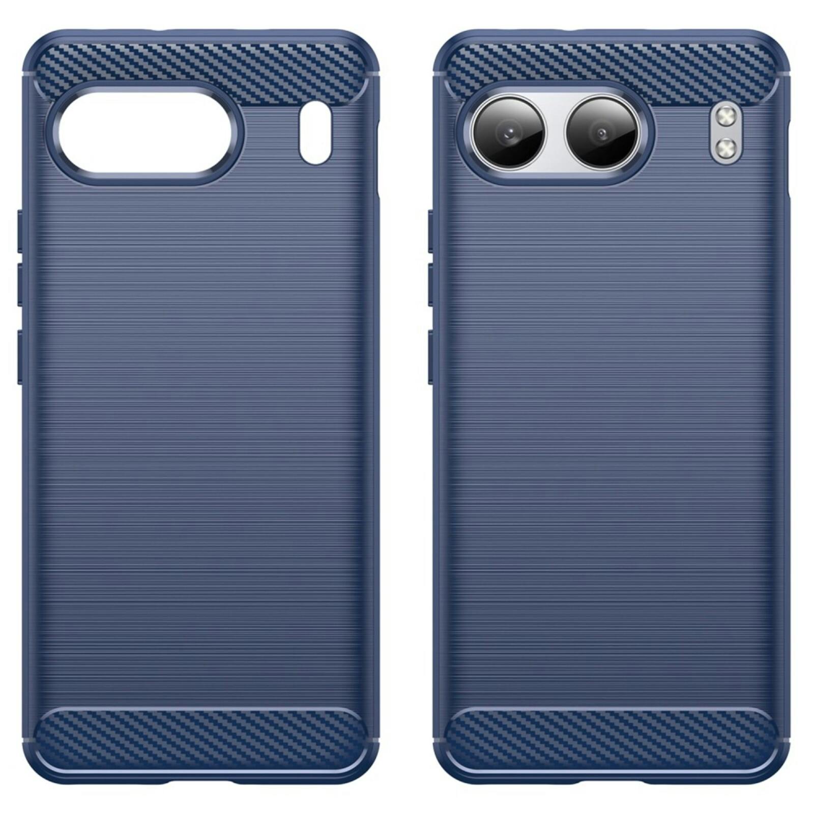 Mocaa OnePlus Nord 4 Schokbestendig Hoesje Blauw