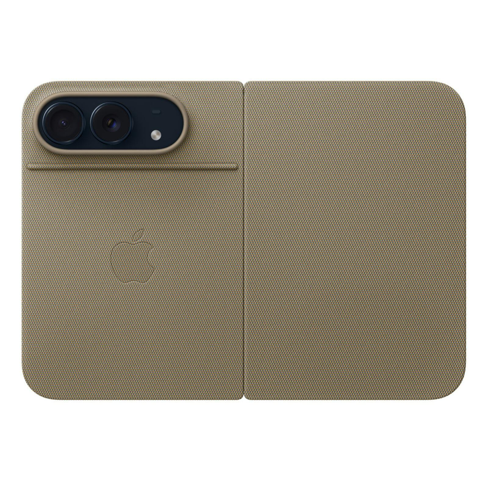 Apple iPhone Duo Folio Hoesje met Kickstand Taupe
