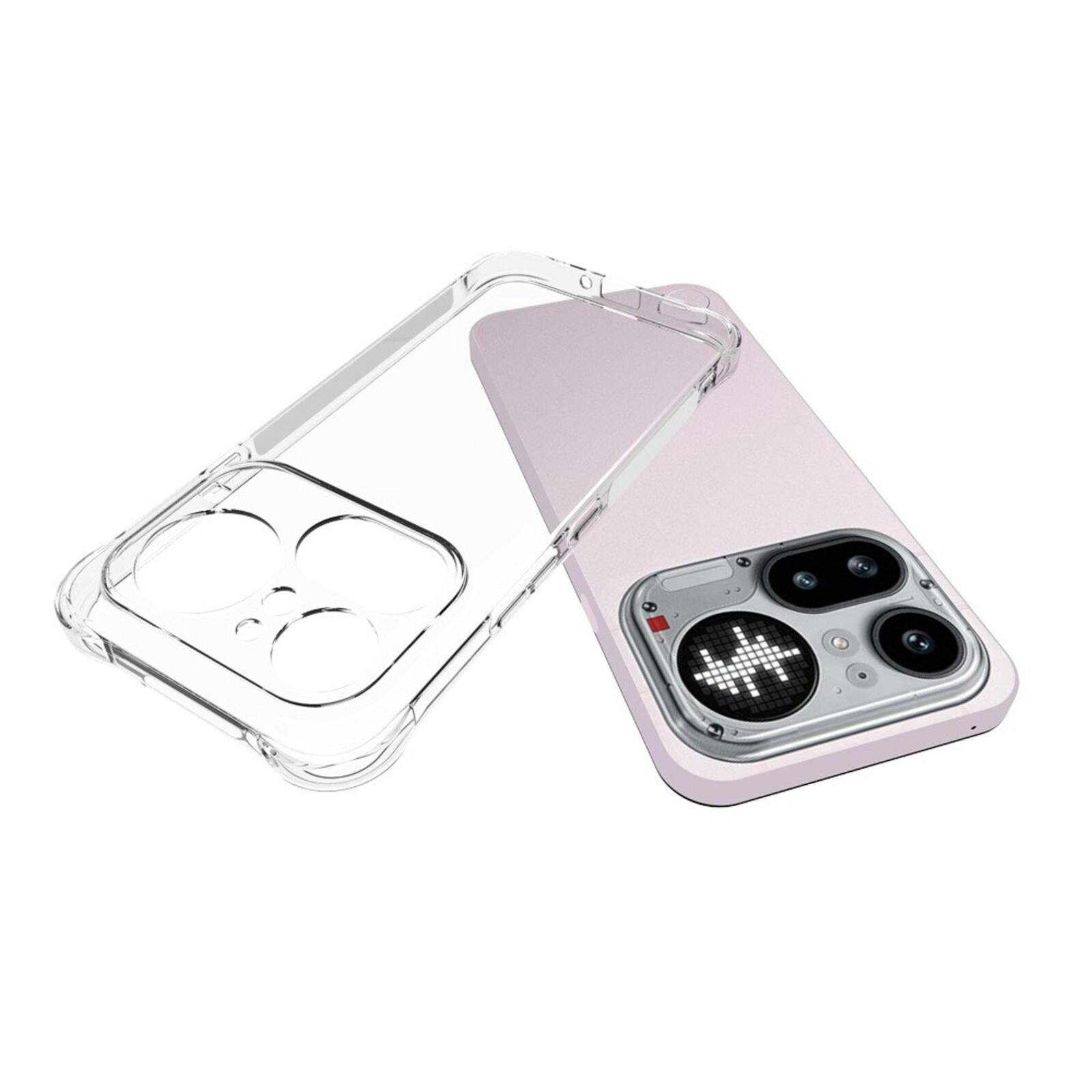 CaseBody Nothing Phone (4a) Pro Shockproof Hoesje Transparant
