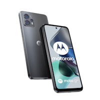 Motorola Moto G23 Matte Charcoal - Voorkant & achterkant met abonnement