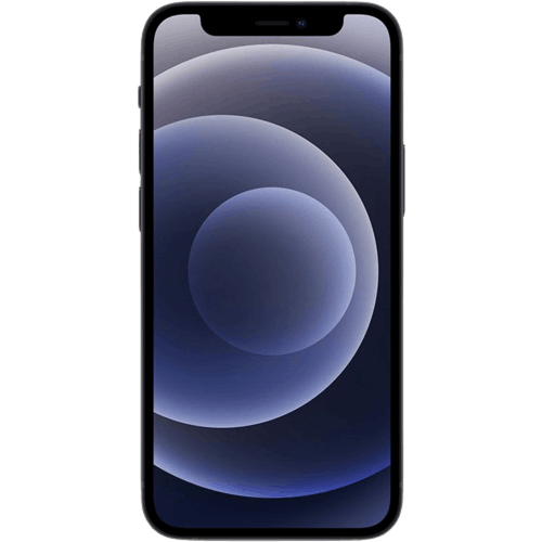 Apple iPhone 12 (Refurbished) Black - Voorkant