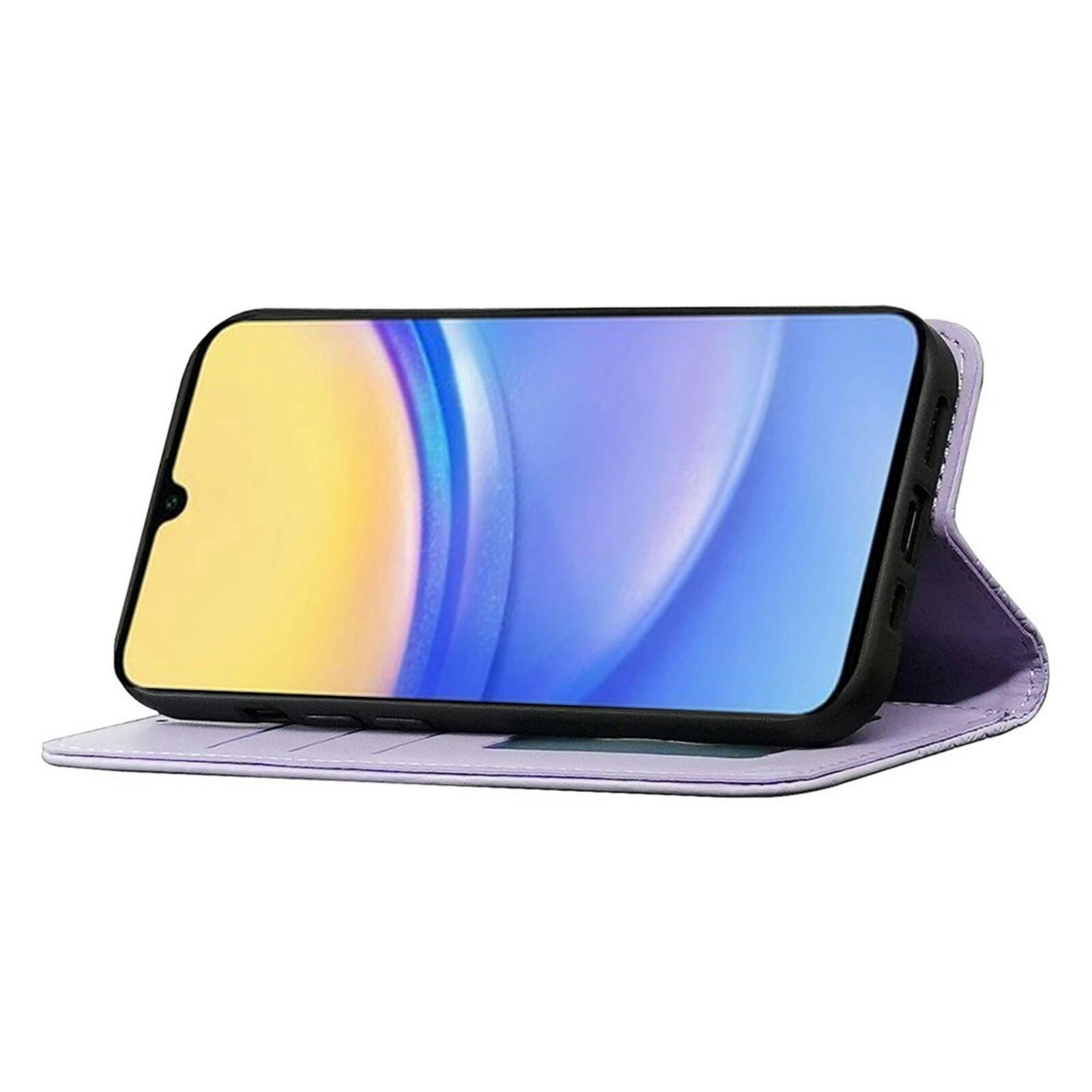 TwoTone Samsung Galaxy A36 Slim Magnetic Bookcase Paars