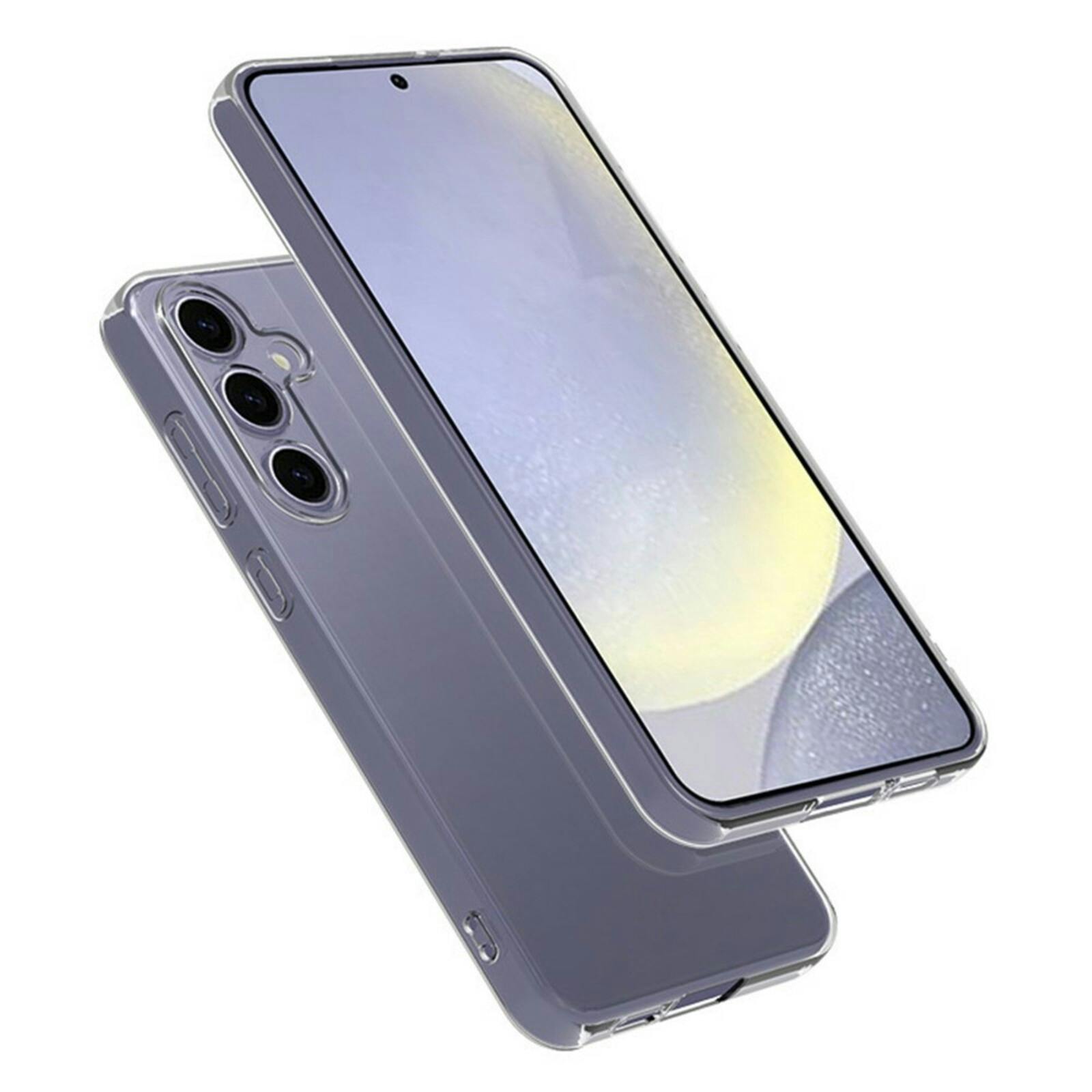 Mocaa Samsung Galaxy S24 FE Doorzichtig Hoesje Transparant