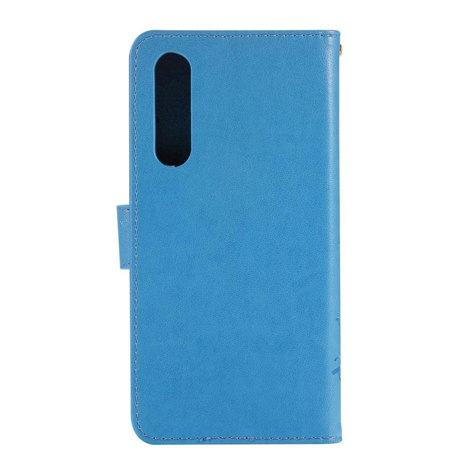 Mocaa Huawei P30 Booklet Hoesje Blauw