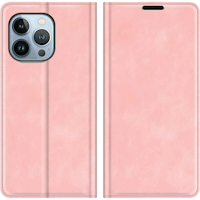 Just in Case iPhone 14 Pro Portemonnee Hoesje Roze - Voorkant