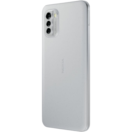 Nokia G60 5G Ice Grey - Aanzicht vanaf links