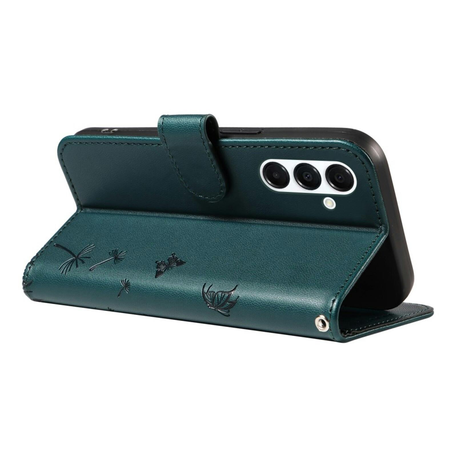 Comfycase Samsung A26 5G / A16 5G Dandelion Bookcase Hoesje Blauw