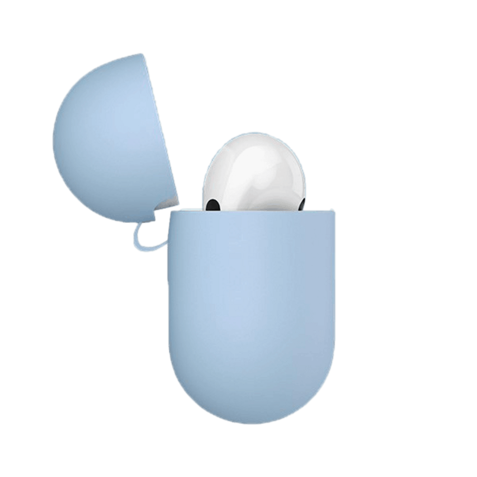 CaseBody Stevig Siliconen AirPods 3 Hoesje Blauw