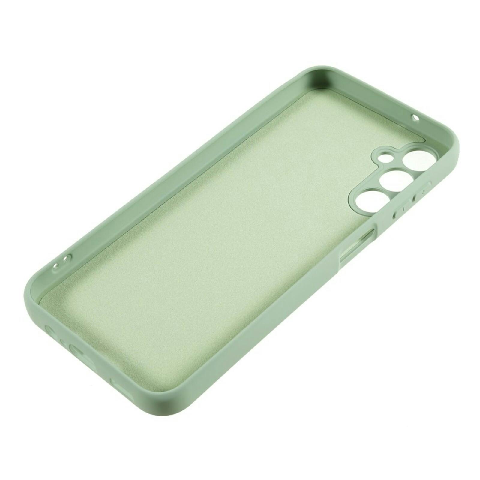 Mocaa Samsung Galaxy S24 Plus Hoesje Lichtgroen