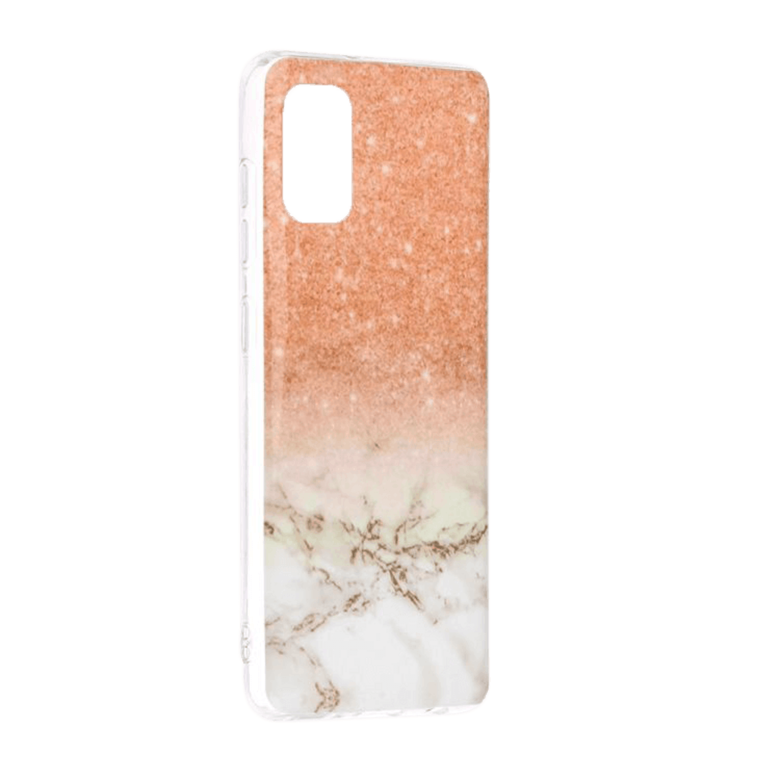 Mocaa Samsung Galaxy A41 Telefoonhoesje Licht Marmer