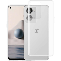 Just in Case OnePlus Nord 2T Siliconen (TPU) Hoesje Clear - Voorkant