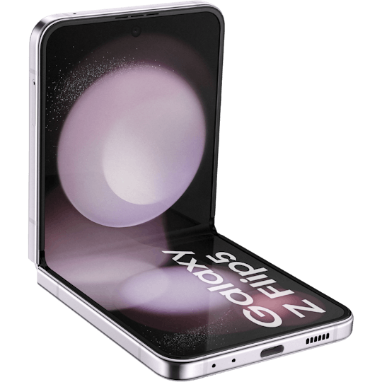 Samsung Galaxy Z Flip5 5G Lavender - Aanzicht vanaf rechts