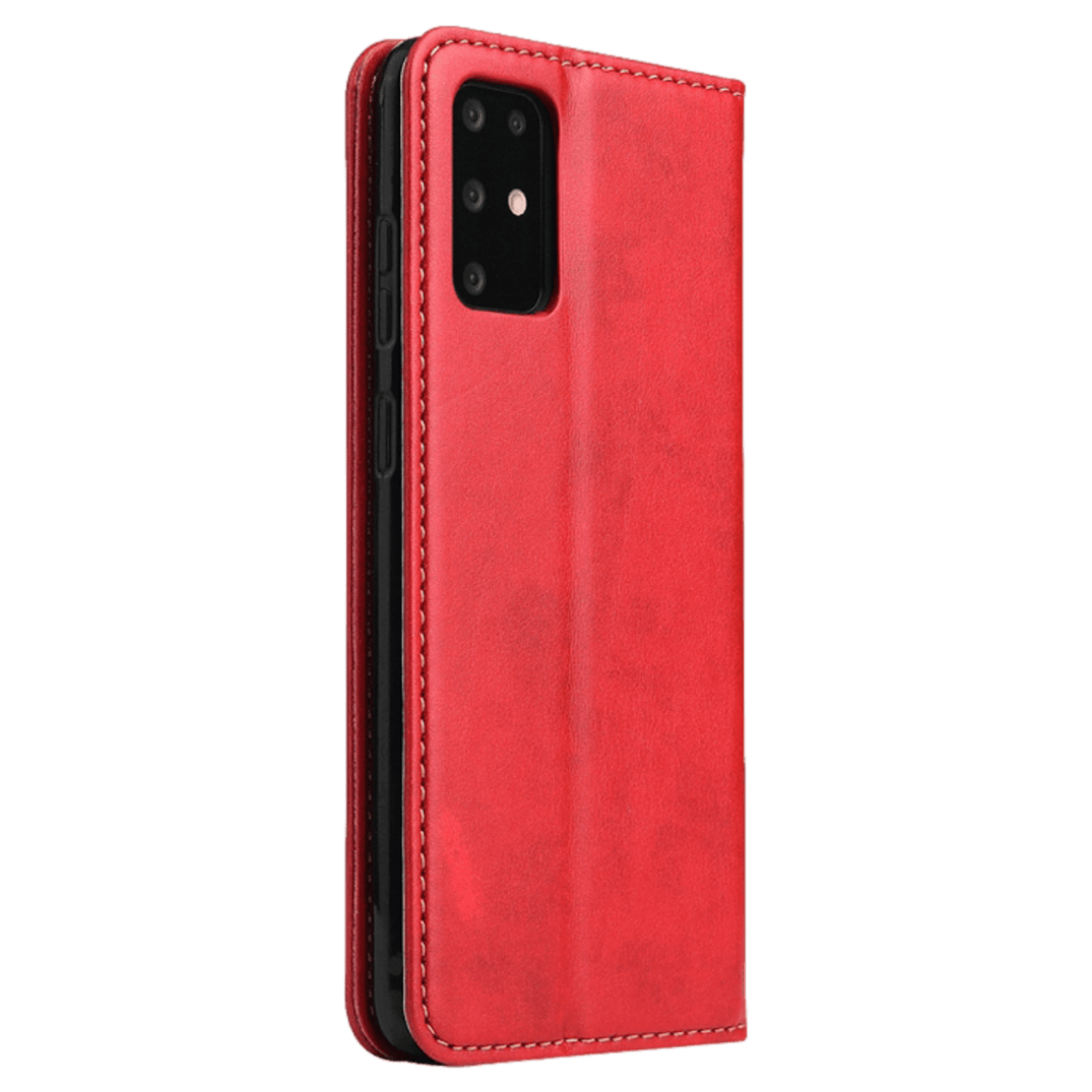Fierre Shann Samsung Galaxy S20 Slim Wallet Hoesje Rood
