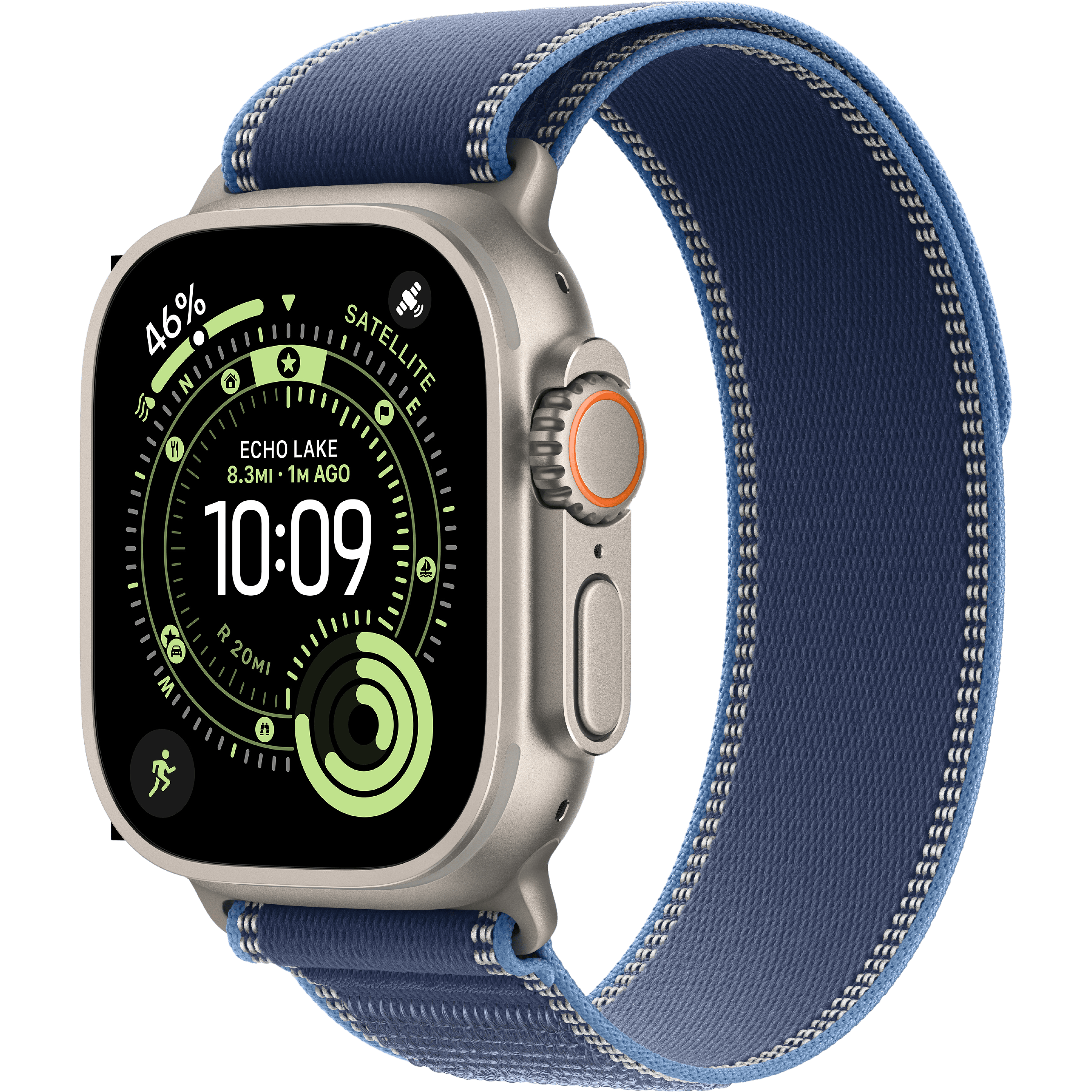 Apple Watch Ultra 3 Trail Naturel Titanium