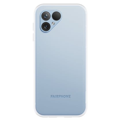 Just in Case Fairphone 5 Siliconen (TPU) Hoesje Transparant