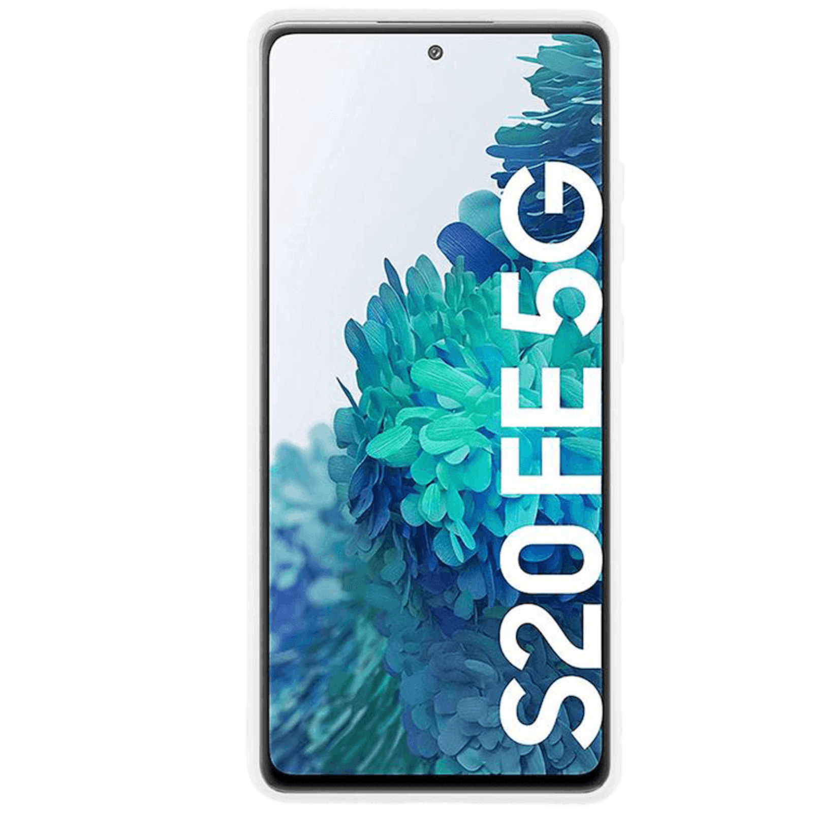 Mocaa Samsung Galaxy S20 FE Telefoonhoesje met Koord Wit