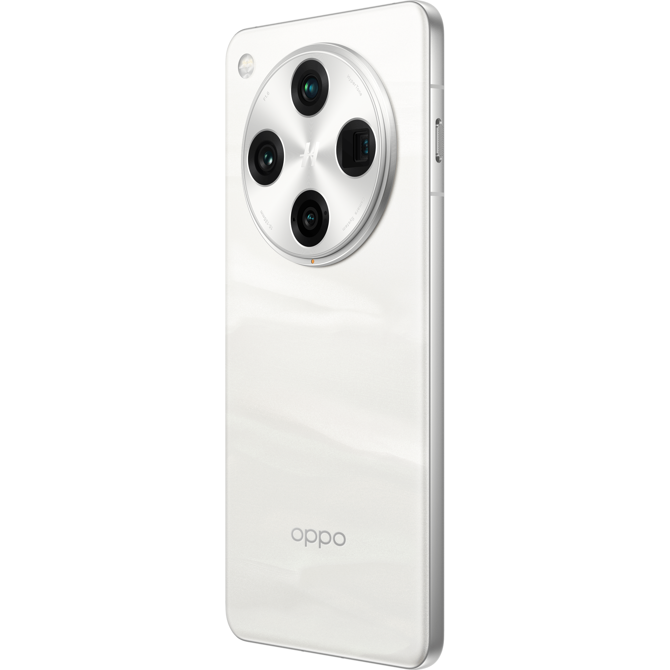 OPPO Find X8 Pro Pearl White - Aanzicht vanaf rechts