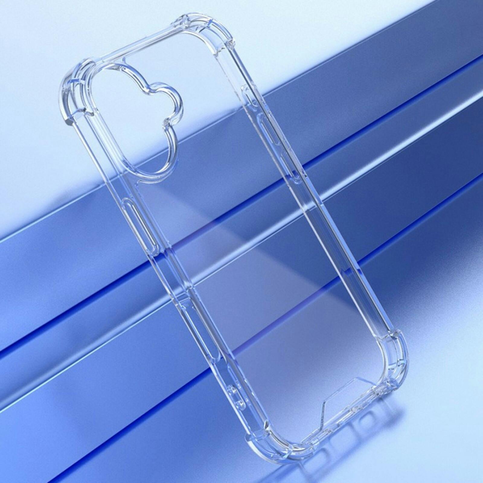 CaseBody Apple iPhone 16 Shockproof Hoesje Transparant