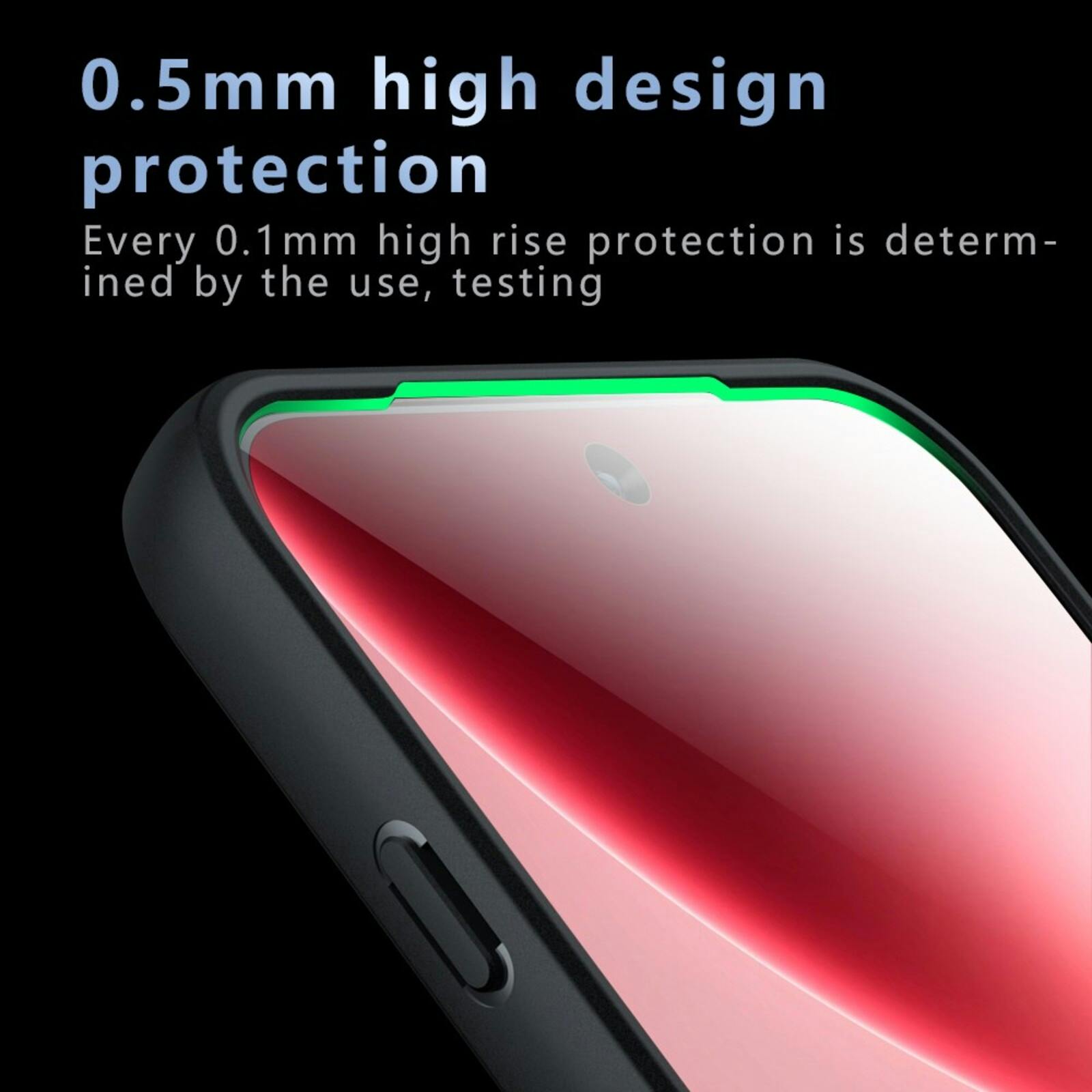 CaseBody Oppo Find X9 Slim Anti-Shock Hoesje Zwart
