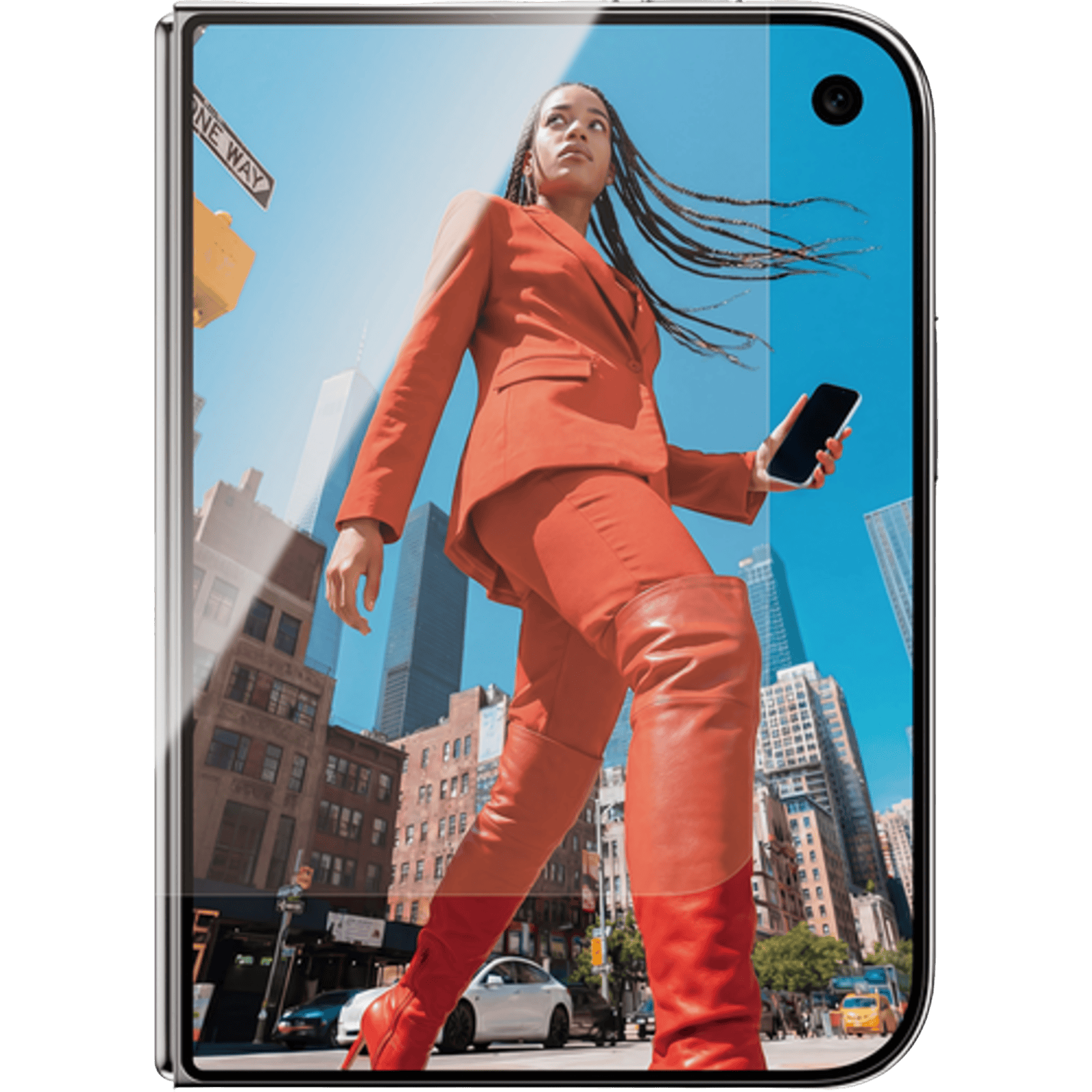 PanzerGlass iPhone Duo Fastfit In-a-Box Buitenscherm Screenprotector Transparant