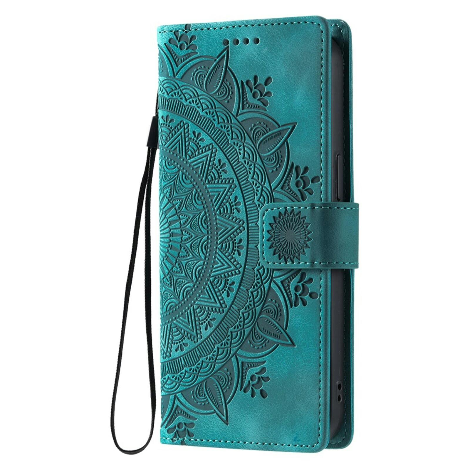 Comfycase Samsung Galaxy S25 FE Mandala Bookcase Groen