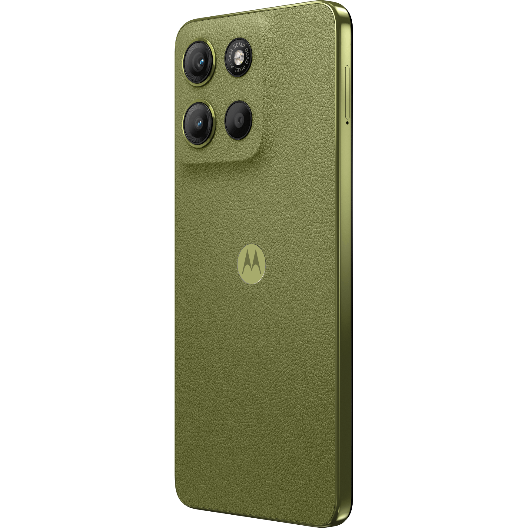 Motorola Moto G15 Power Iguana Green - Aanzicht vanaf rechts