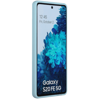 CaseBody Samsung Galaxy S20 FE Telefoonhoesje met Kaarthouder Blauw