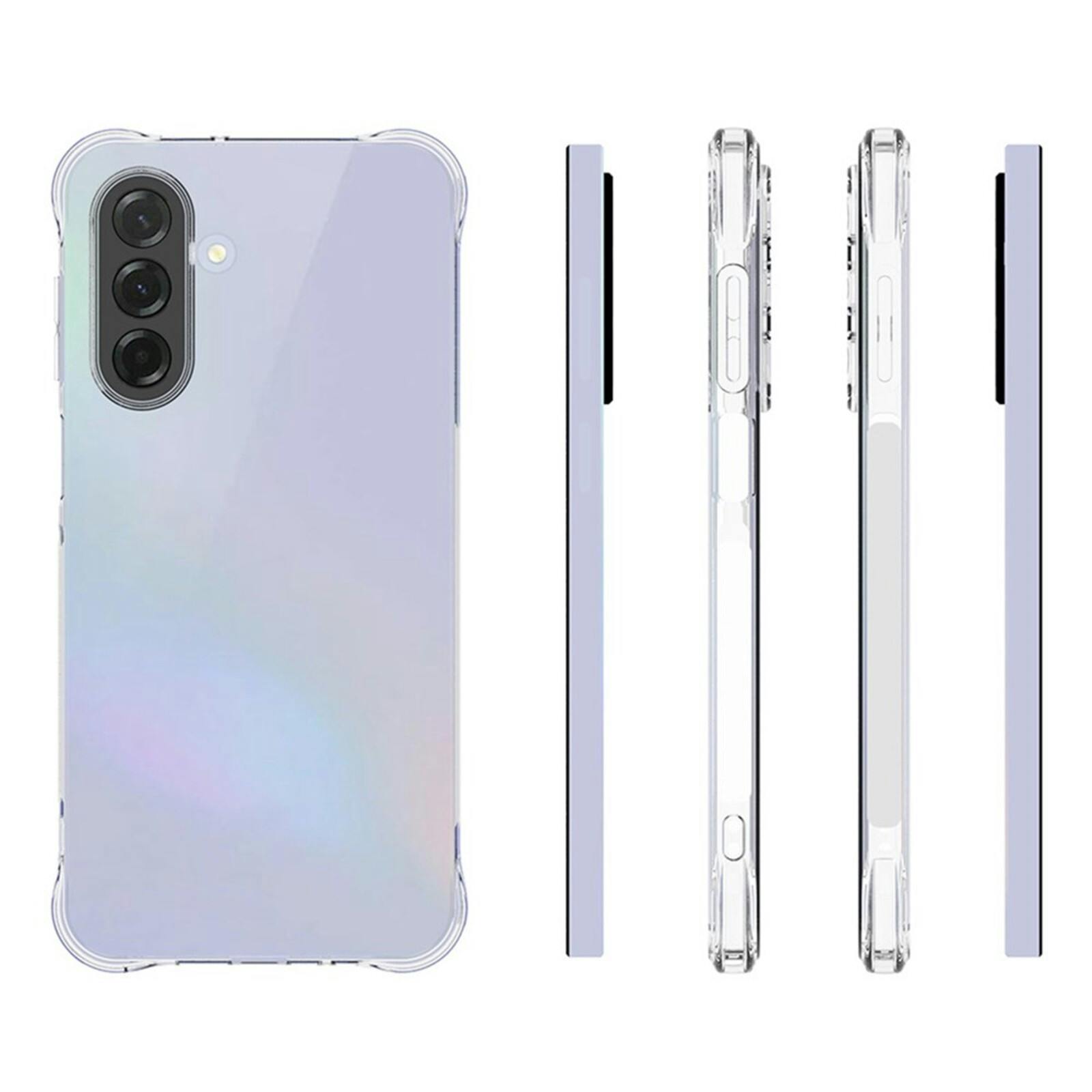 CaseBody Samsung Galaxy A18 Shockproof Hoesje Transparant