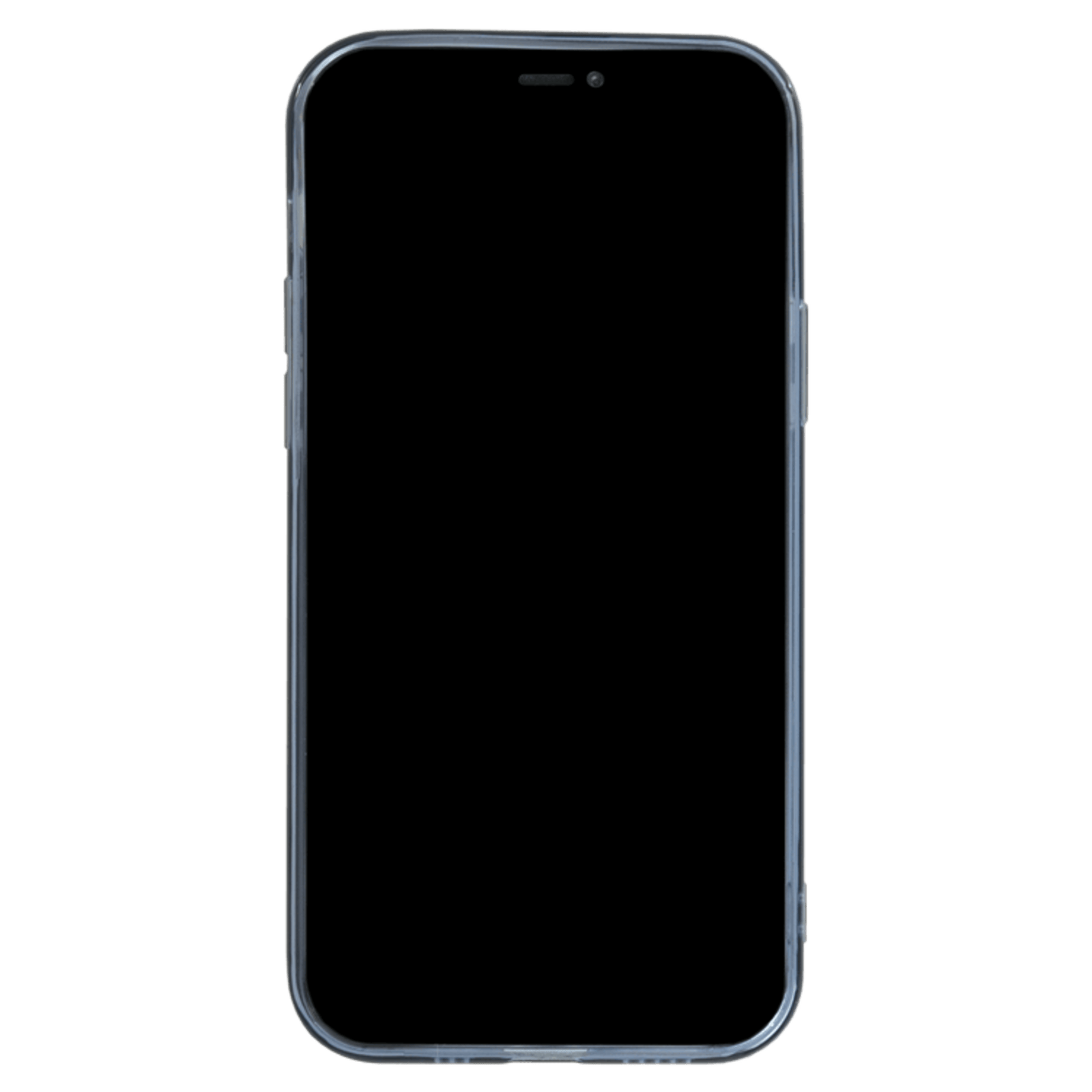 Mocaa iPhone 12 (Pro) 3D Effect Hartjes Hoesje Blauw