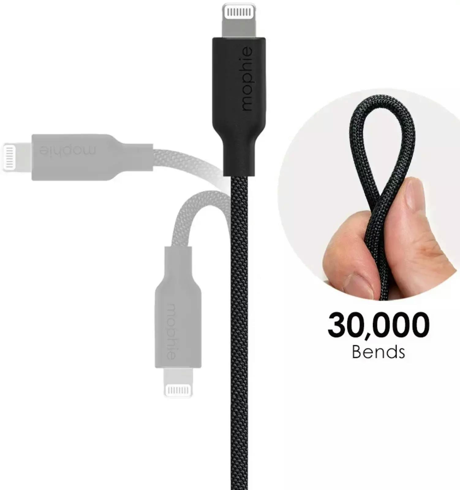 Mophie Gewoven USB-C naar Lightning Kabel