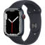 Apple Watch Series 7 Cellular 41mm Midnight - Voorkant