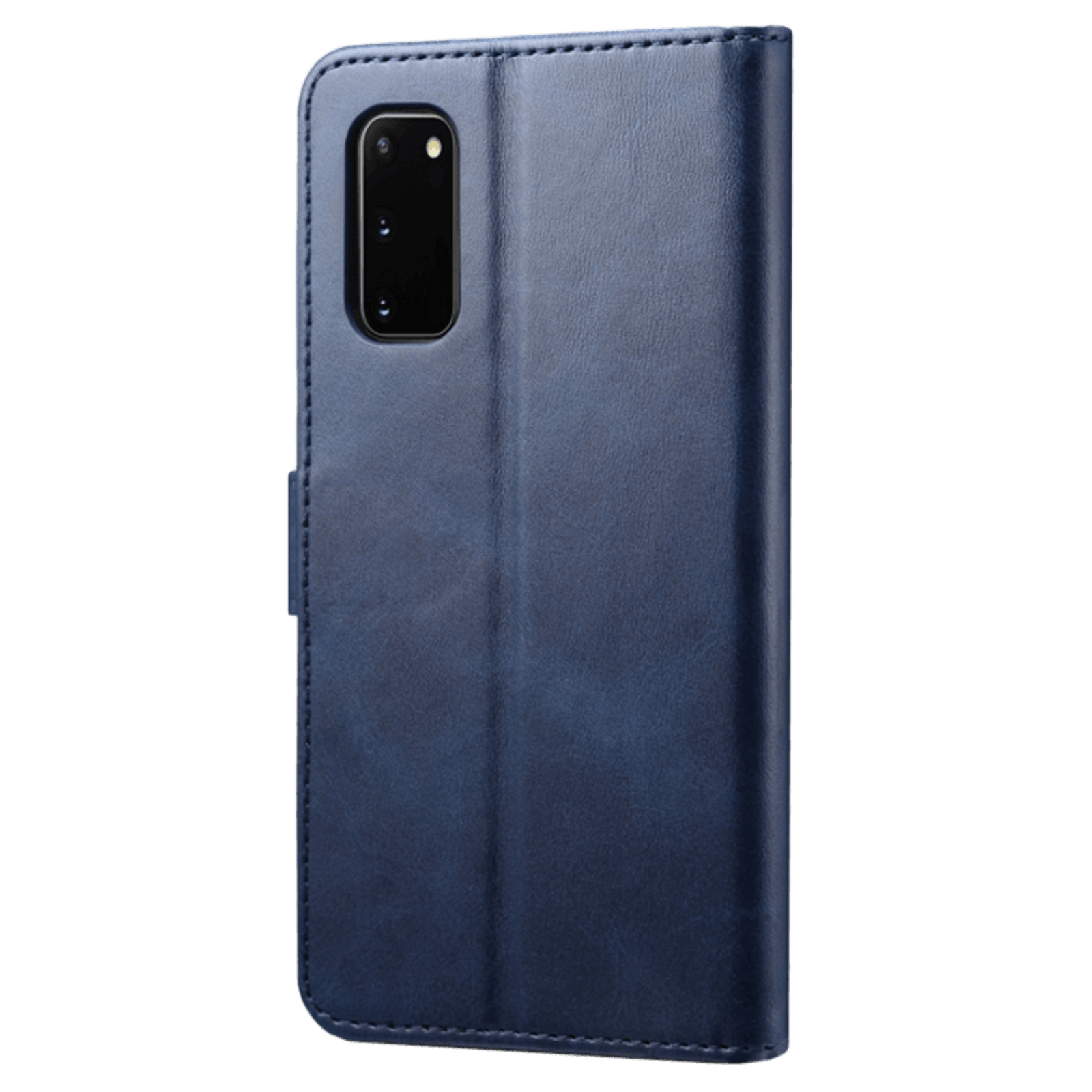 Gussim Samsung Galaxy A71 Booktype Beschermhoes Blauw