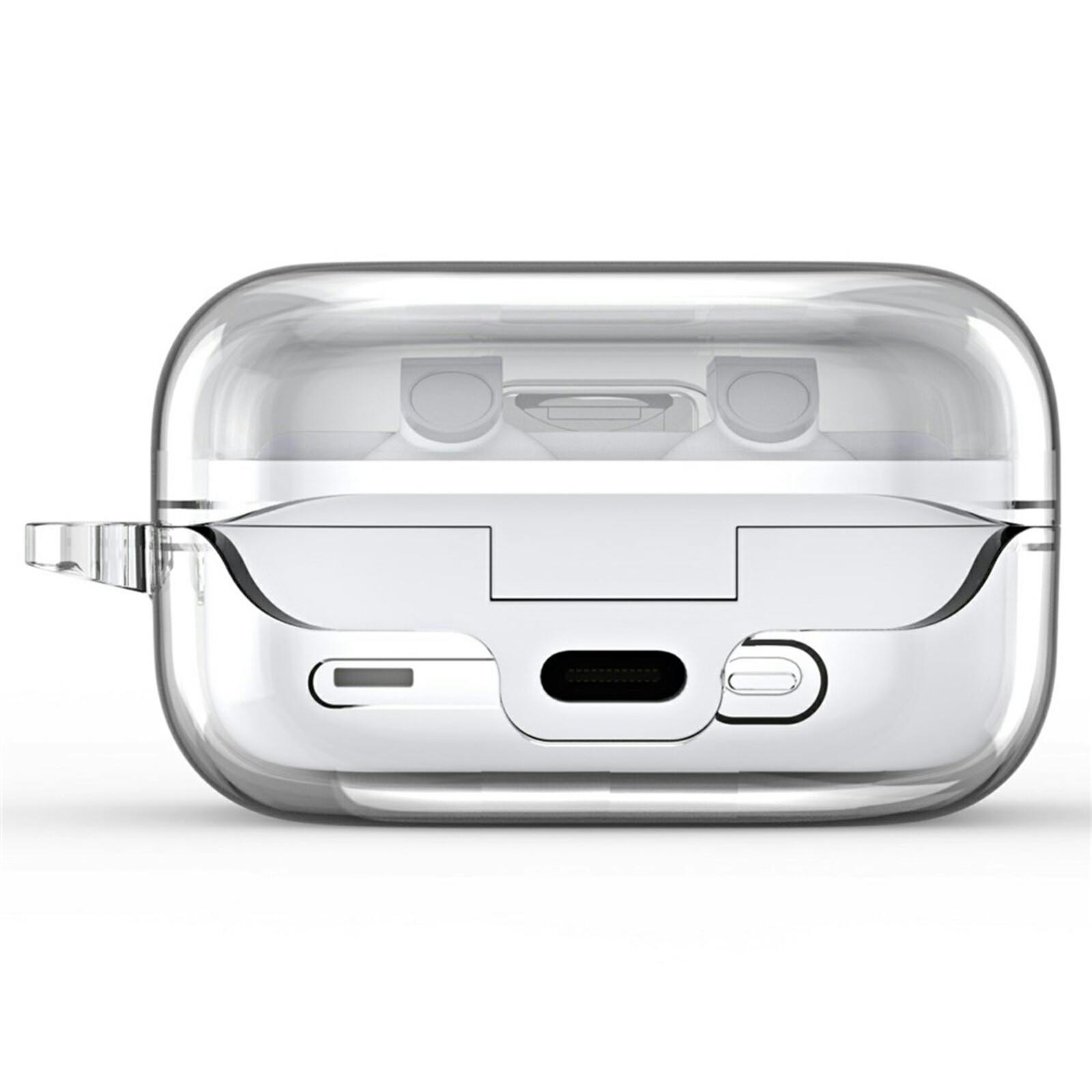 DUX DUCIS Samsung Galaxy Buds4 (Pro) Hoesje met Haak Transparant