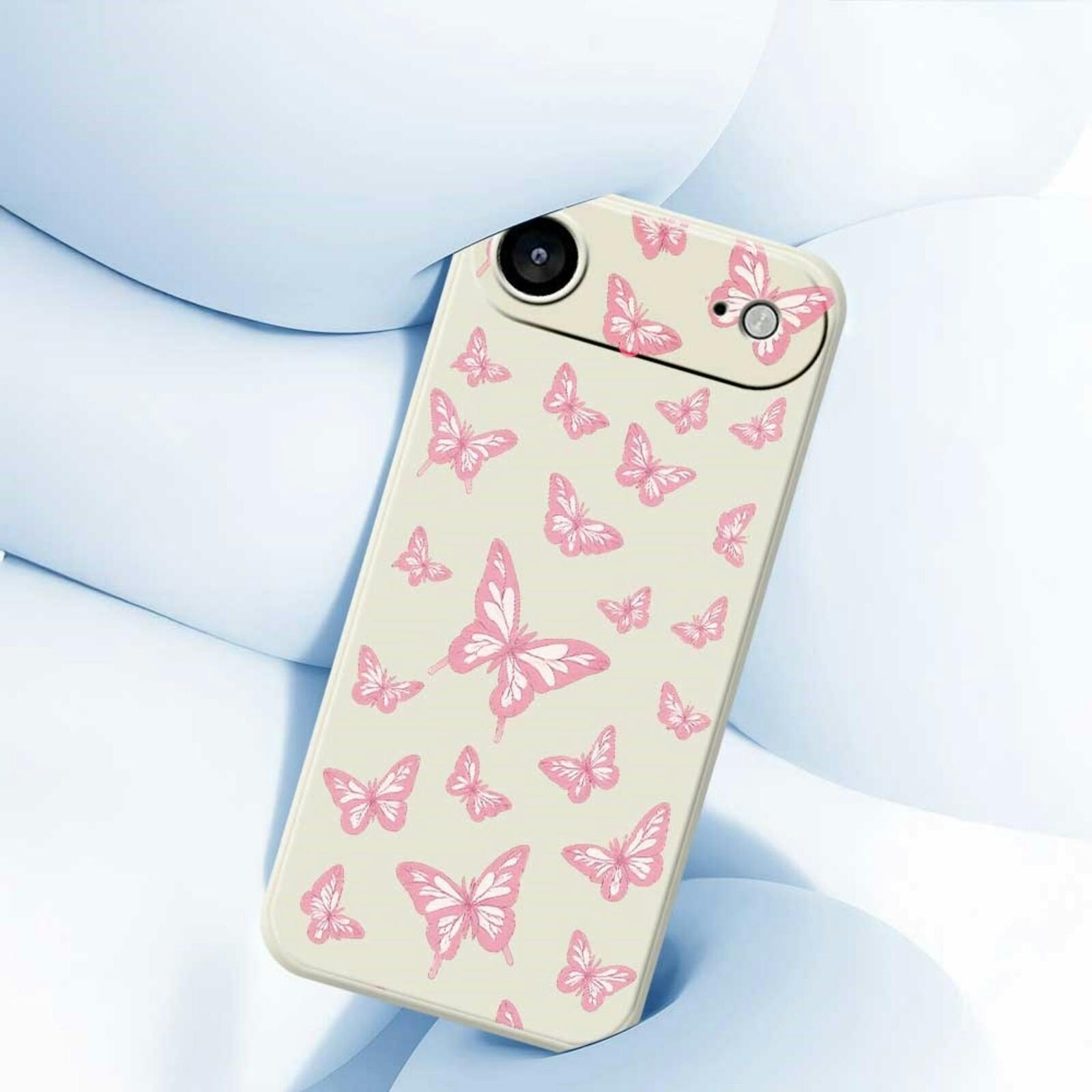 Mocaa Apple iPhone 17 Air Beschermhoesje Vlinders Meerkleurig