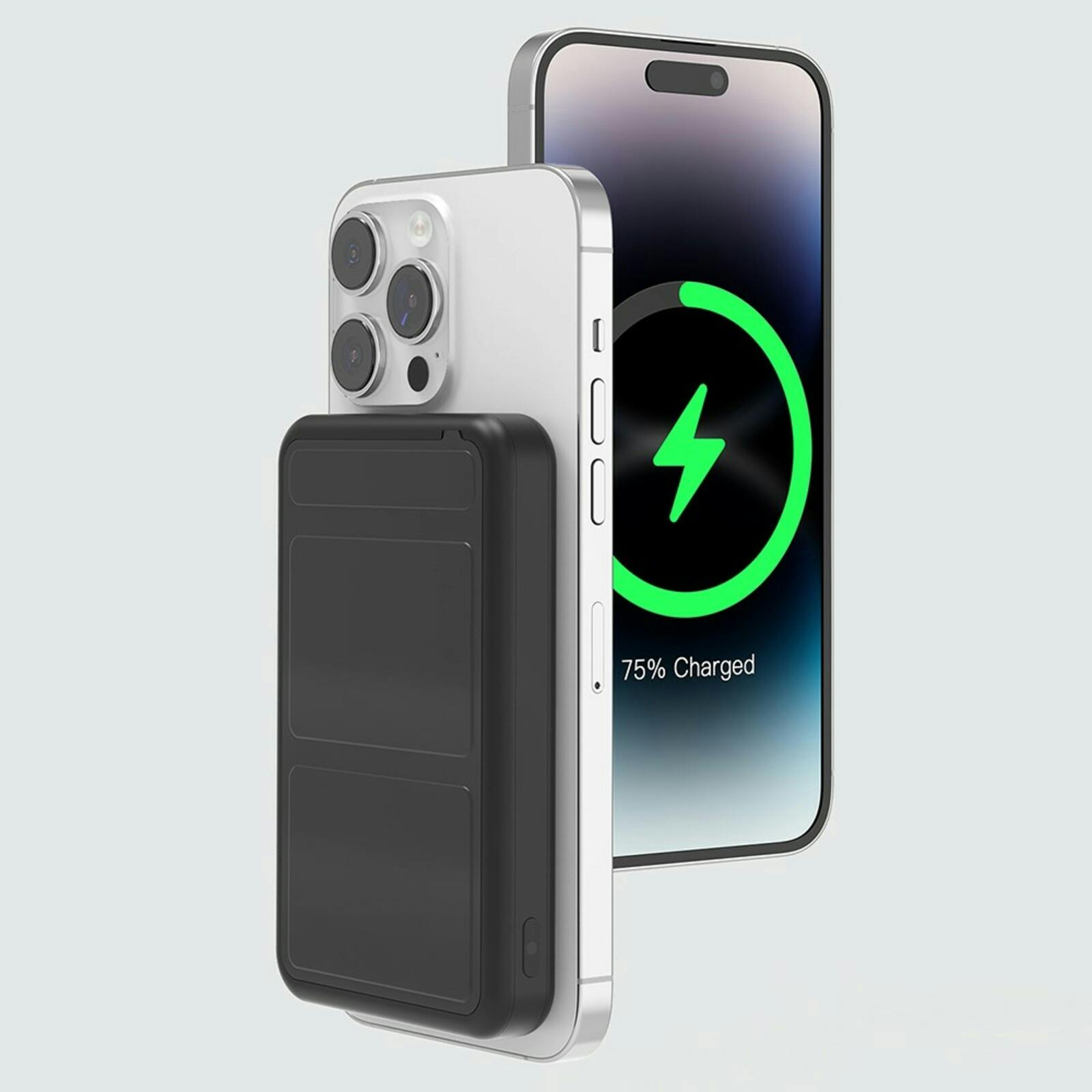 Benwis Slick 22.5W 10.000mAh MagSafe Powerbank Zwart 10.000 mAh