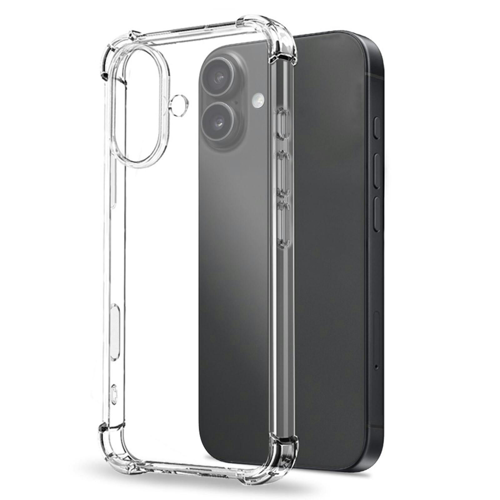 Northjo Apple iPhone 17 Shockproof All-in-One Protection Transparant