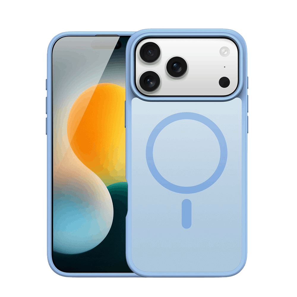 DUX DUCIS Apple iPhone 17 Pro Mat MagSafe Hoesje Blauw