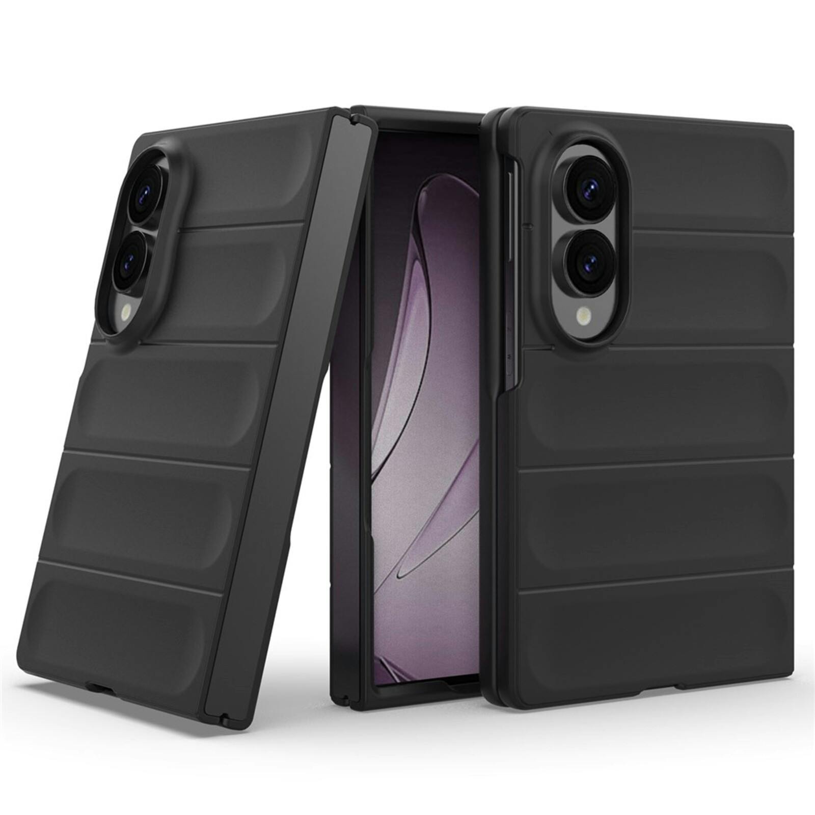 CaseBody Samsung Galaxy Z Fold8 Cushion Case Zwart