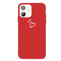 Mocaa iPhone 11 Designz Love Heart Case Rood