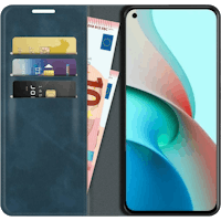 Just in Case Xiaomi (Mi) 11 Lite 5G (NE) Portemonnee Hoesje Blauw - Voorkant