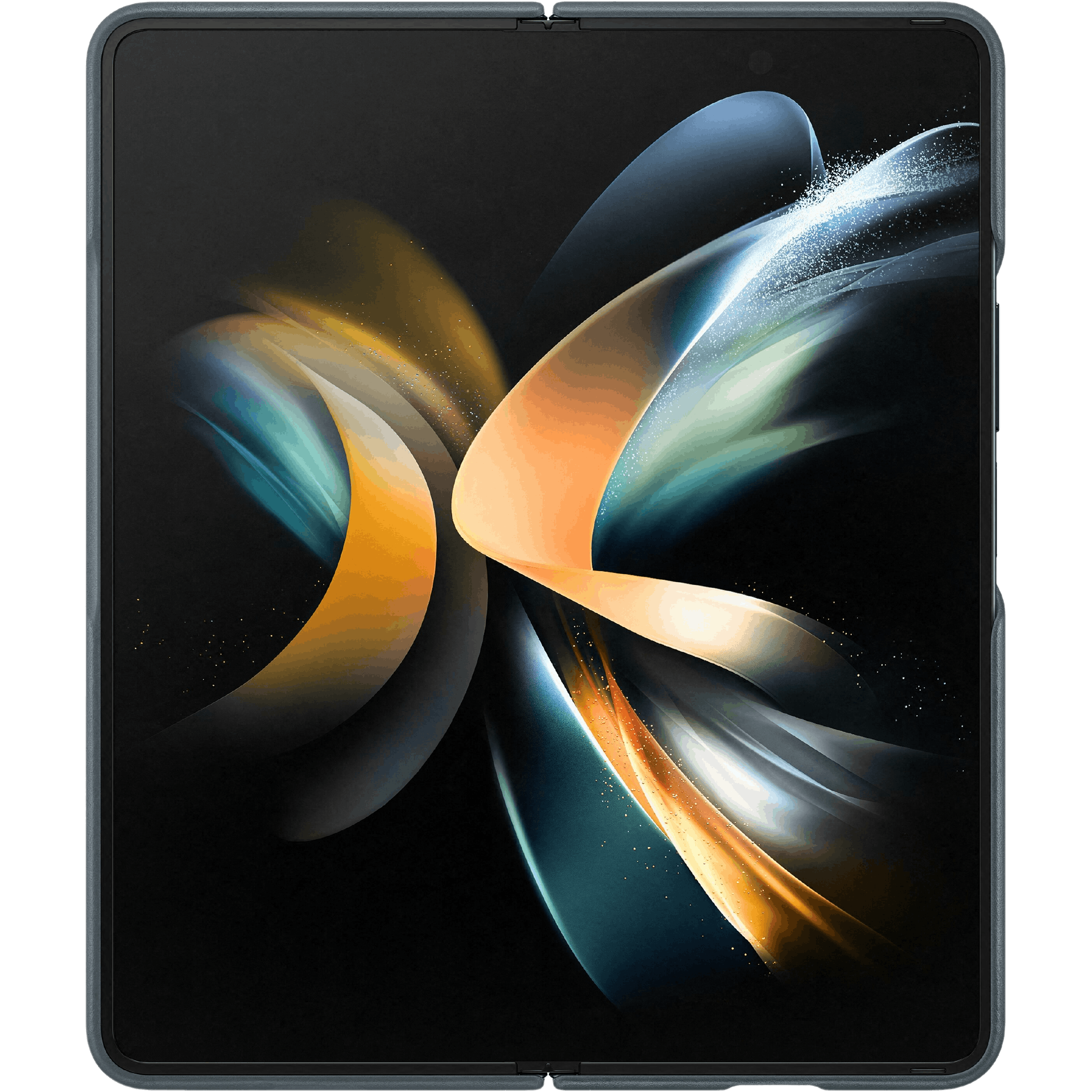 Samsung Galaxy Z Fold4 Leren Hoesje Groen