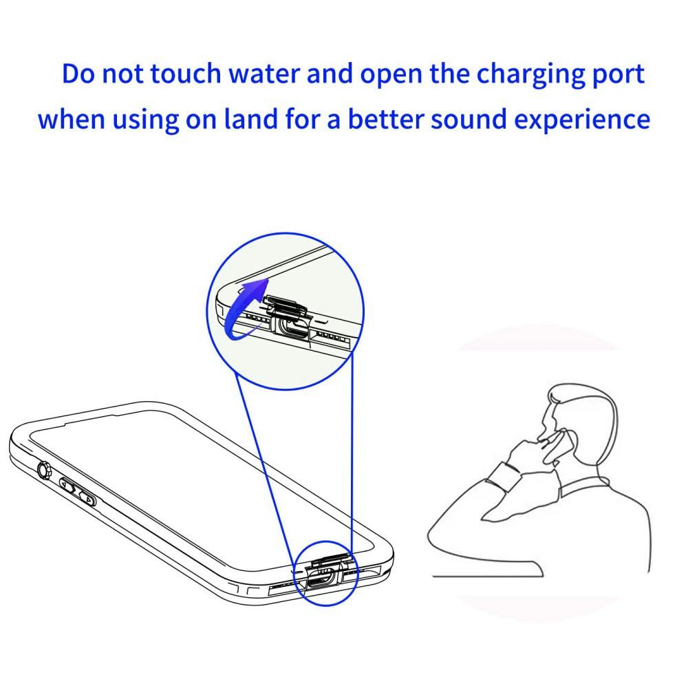 REDPEPPER Samsung Galaxy S10 Dot Pro Waterproof Beschermhoes Zwart