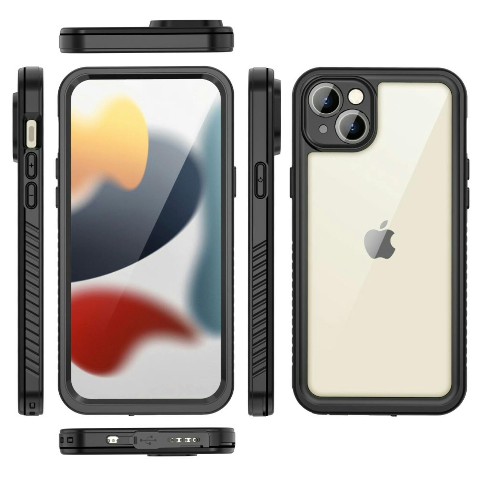REDPEPPER Apple iPhone 15 Plus FS Series Waterproof Case Zwart
