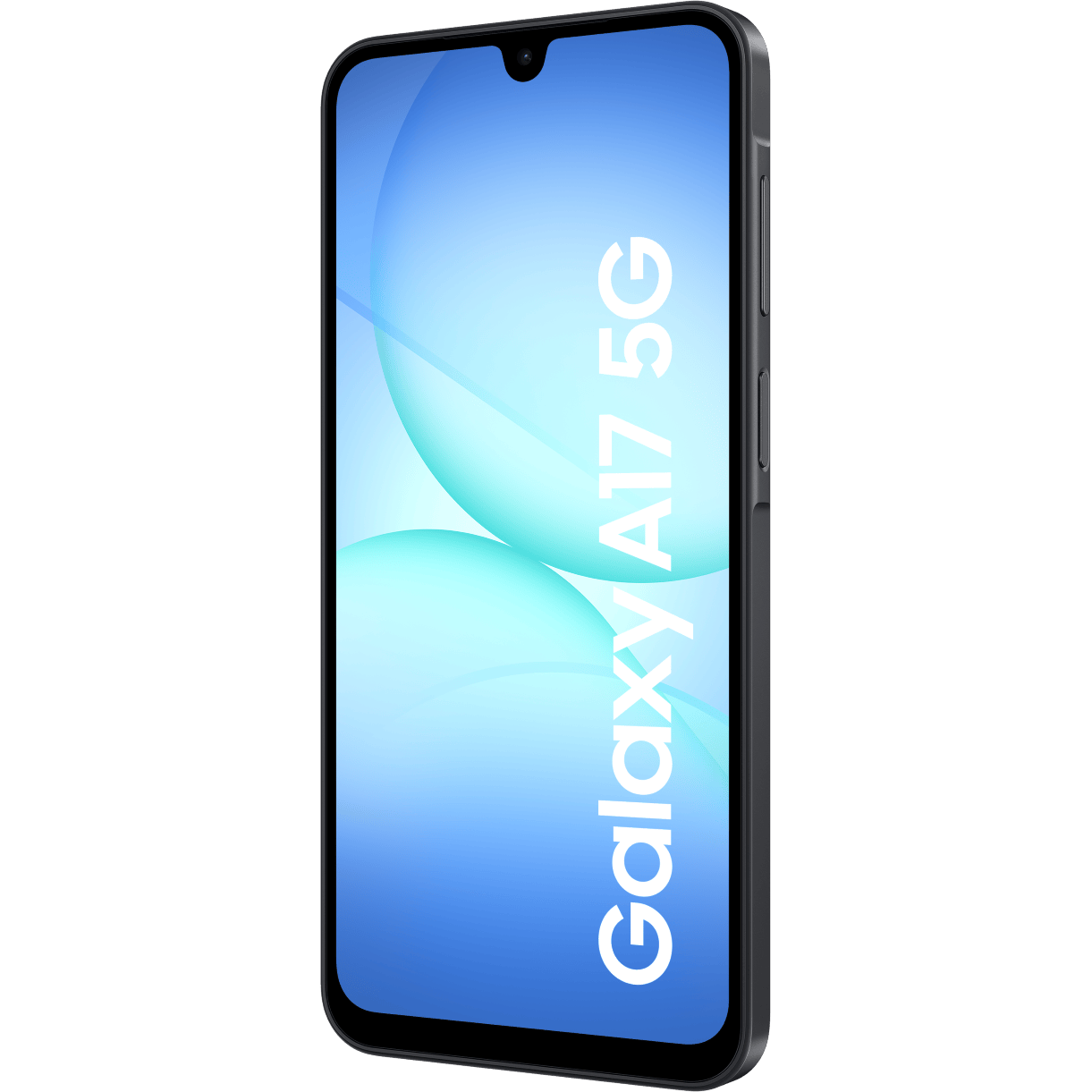 Samsung Galaxy A17 5G Black - Aanzicht vanaf rechts