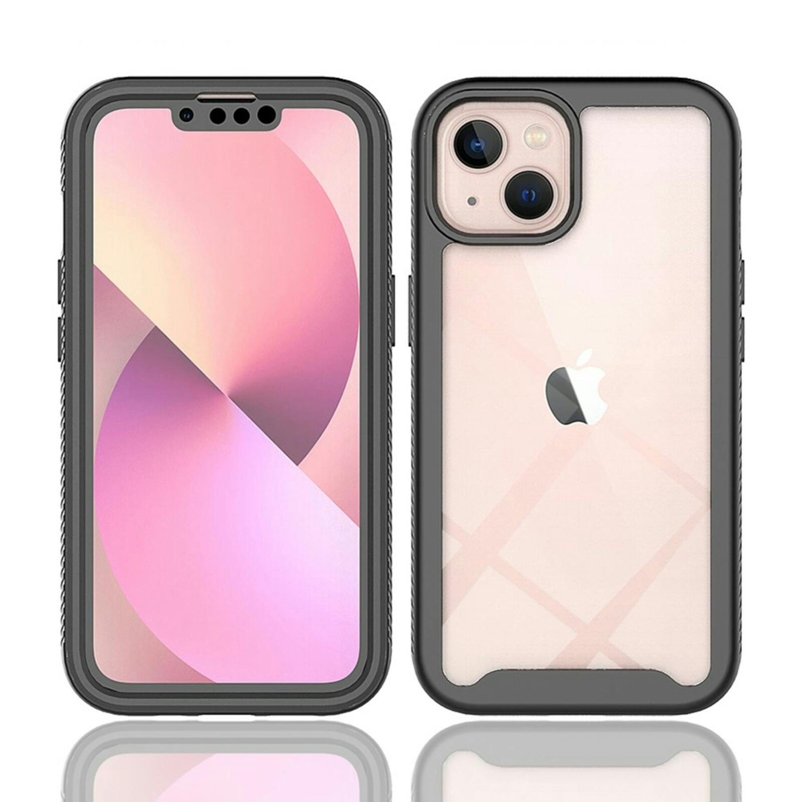 Comfycase iPhone 13 Full Protection Hoesje Zwart