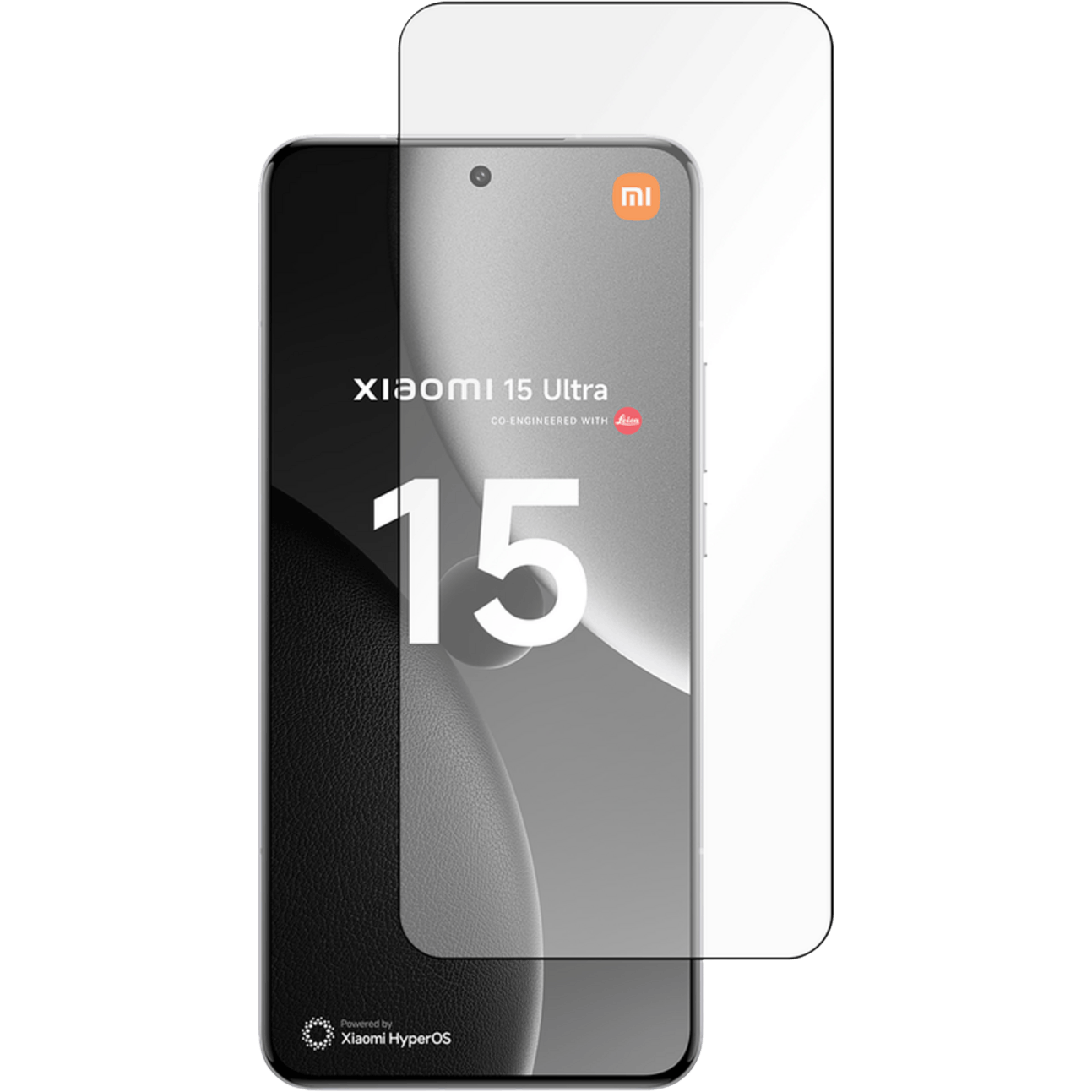 Just in Case Xiaomi 15 Ultra Glazen Screenprotector