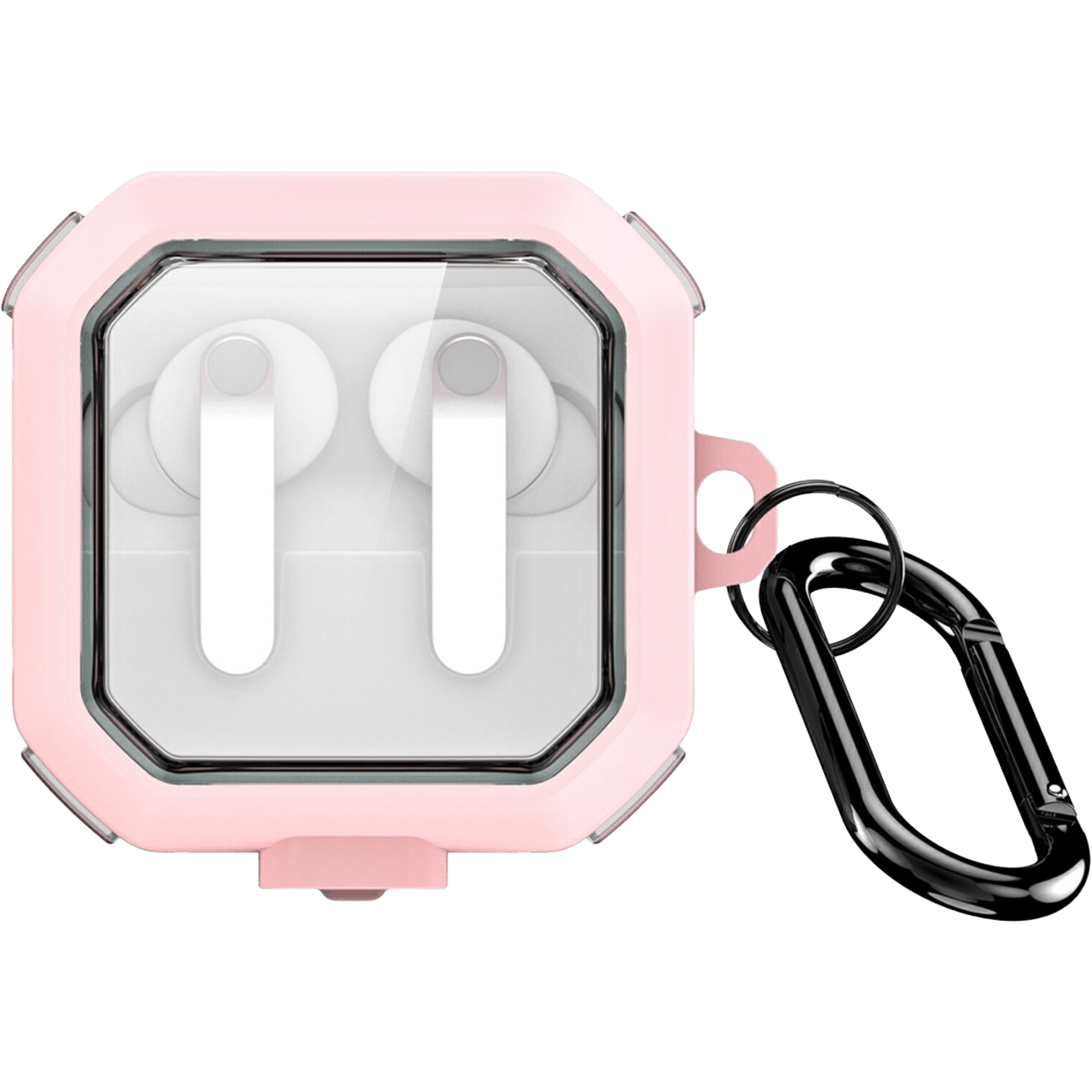 DUX DUCIS Samsung Galaxy Buds4 (Pro) Shockproof Hoesje met Haak Roze