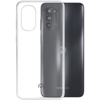 Mobilize Motorola Moto G52 Siliconen (TPU) Hoesje Clear - Voorkant