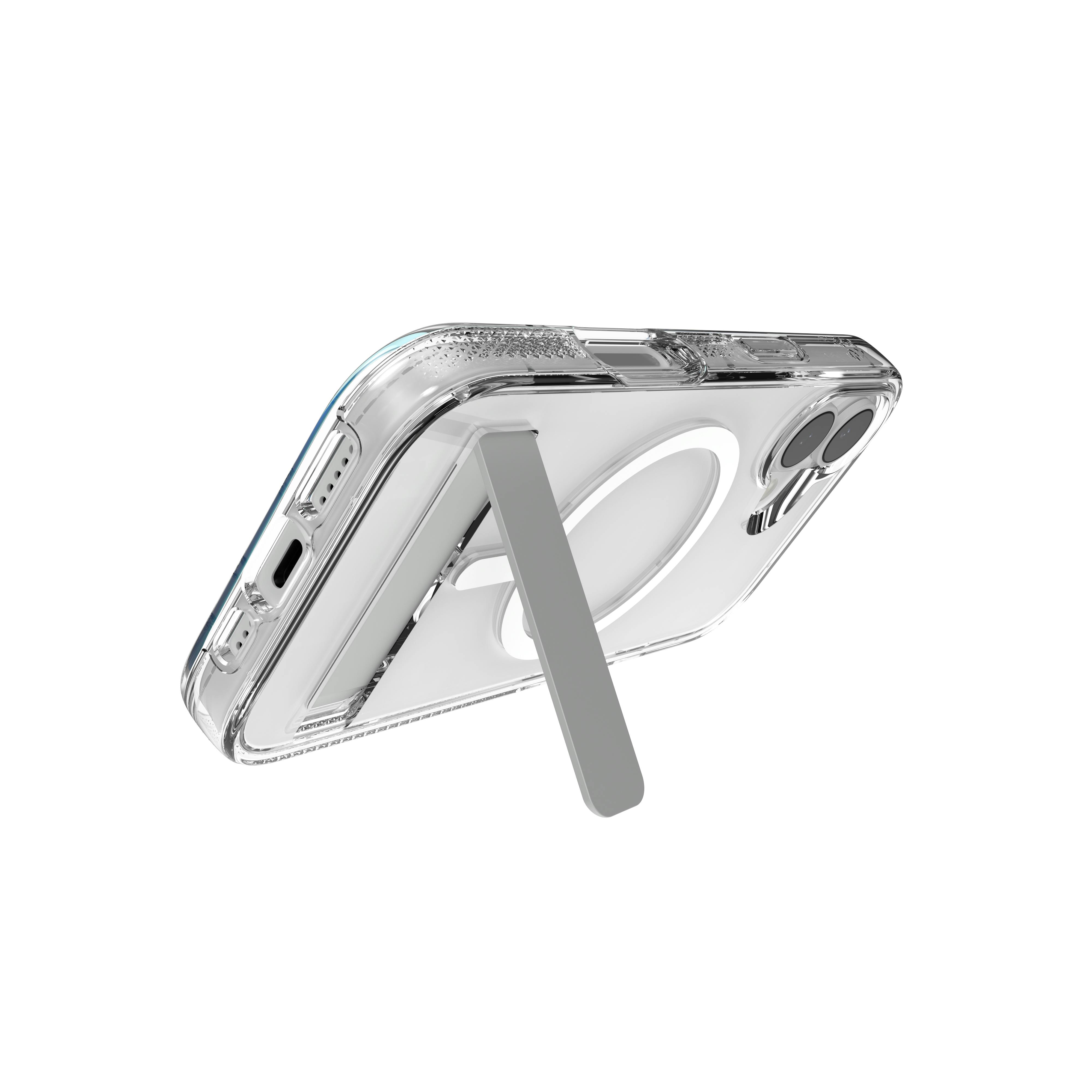 ZAGG iPhone 17 MagSafe Crystal Palace Case met Kickstand